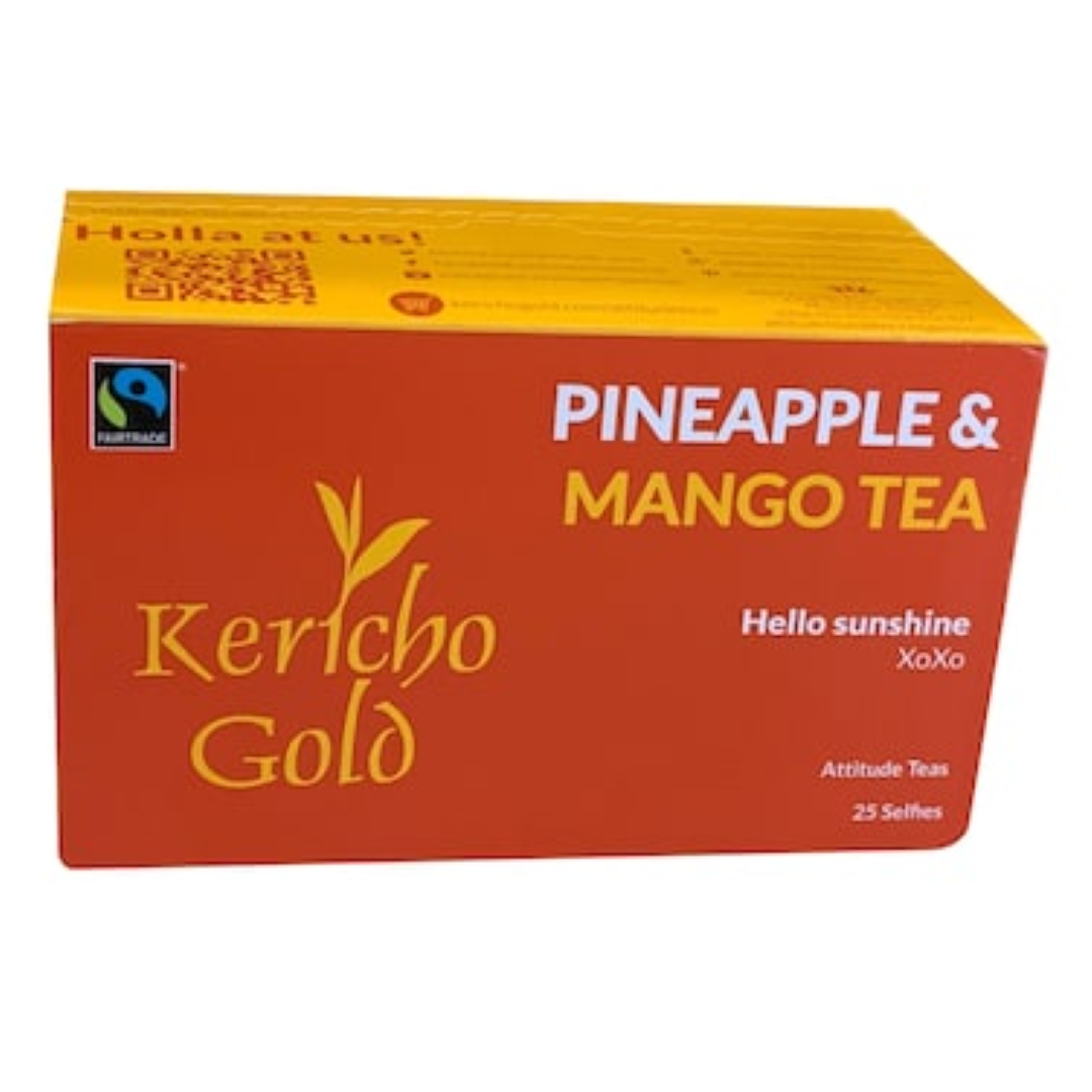 KERICHO GOLD PINEAPPLE & MANGO TEA 25S